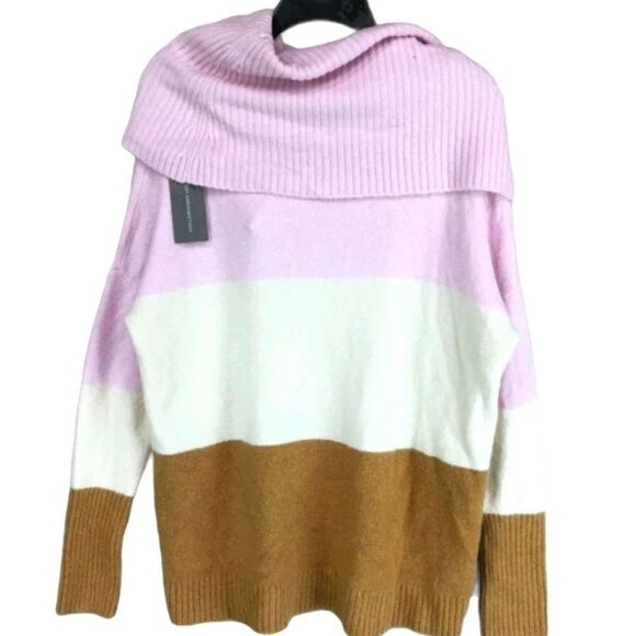 French Connection Cow Neck Wool Sweater size M - Picture 4 of 7